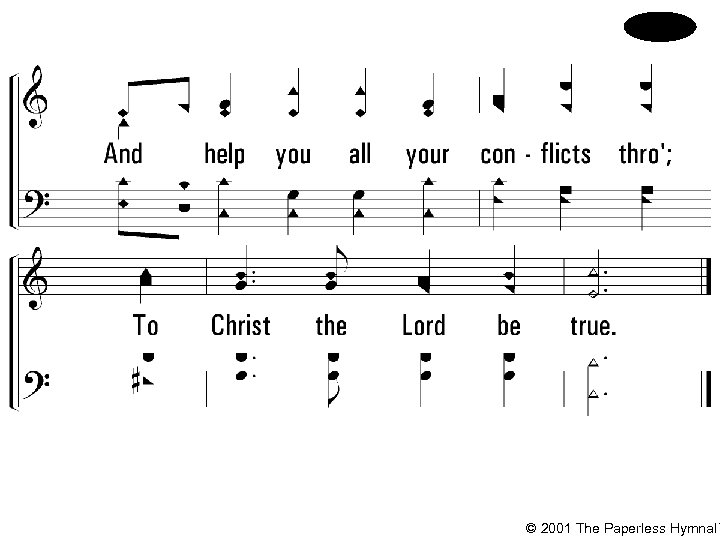 © 2001 The Paperless Hymnal™ 