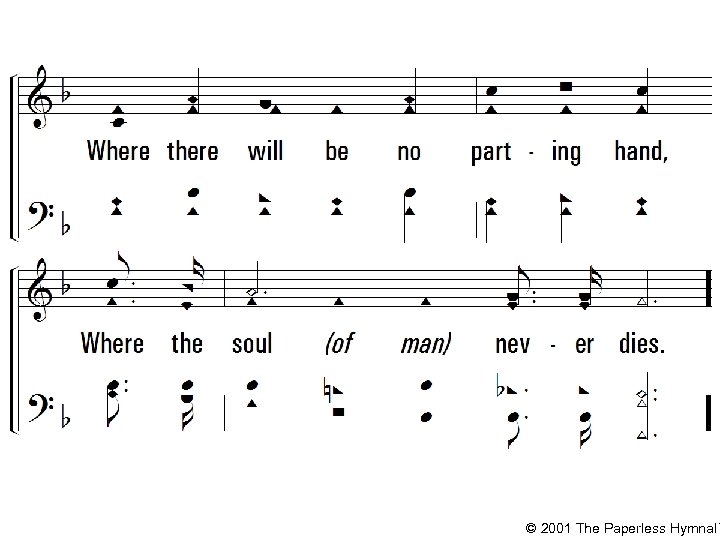 © 2001 The Paperless Hymnal™ 