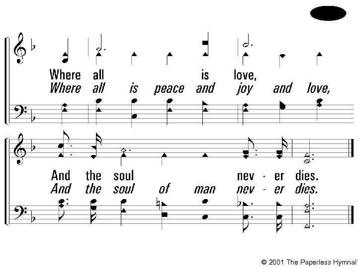 © 2001 The Paperless Hymnal™ 