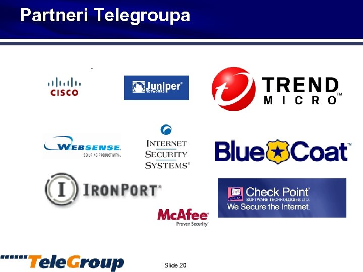 Partneri Telegroupa Slide 20 