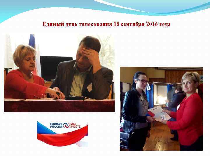 Единый день голосования 18 сентября 2016 года 