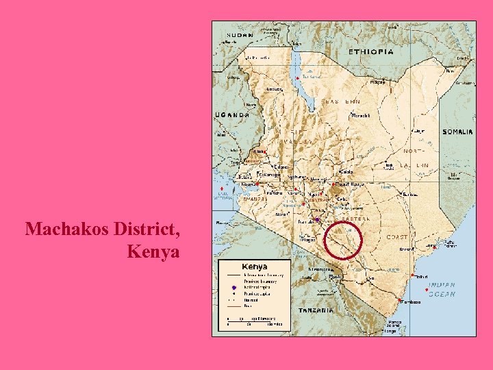 Machakos District, Kenya 