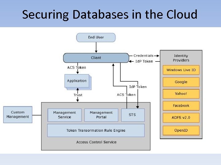 Securing Databases in the Cloud 