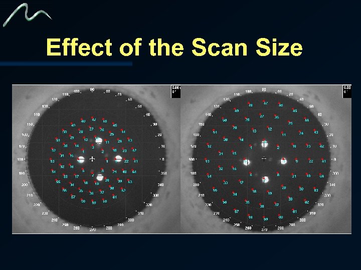 Effect of the Scan Size 