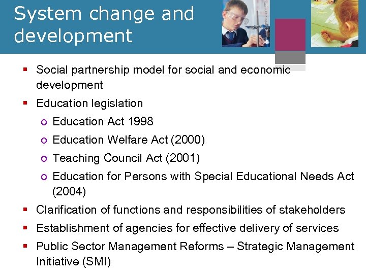 System change and development § Social partnership model for social and economic development §