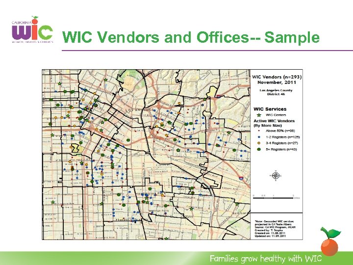 WIC Vendors and Offices-- Sample 