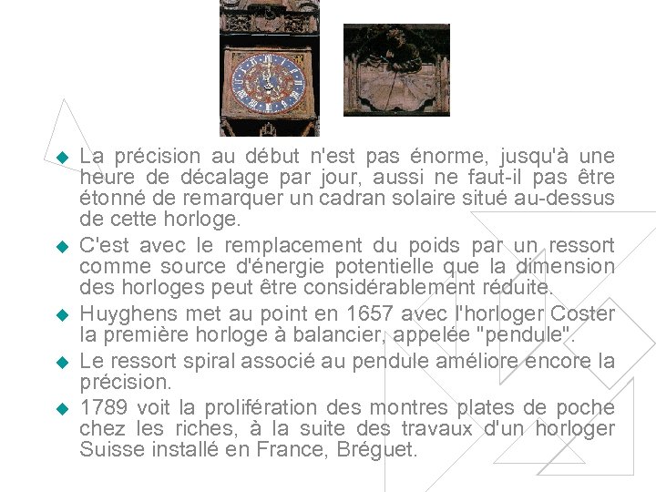 u u u La précision au début n'est pas énorme, jusqu'à une heure de