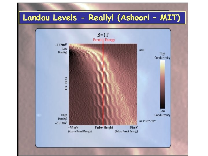 Landau Levels - Really! (Ashoori – MIT) 