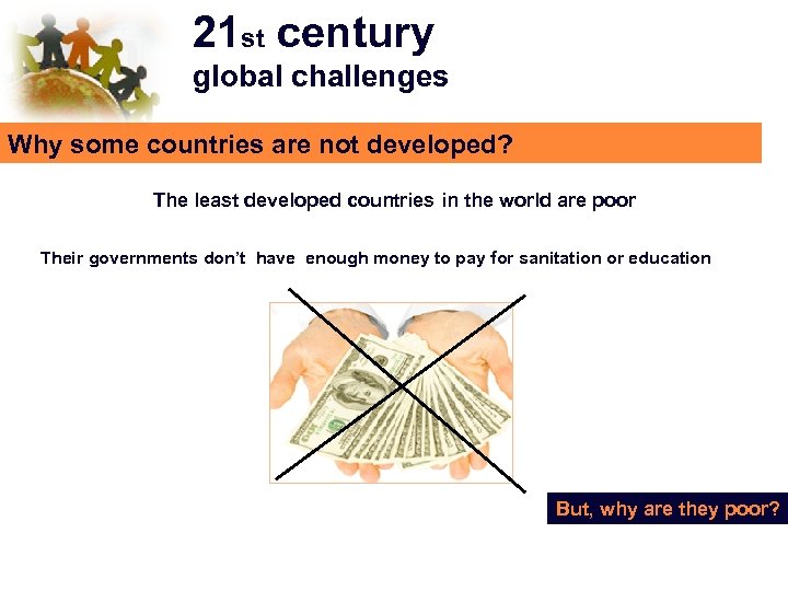 21 st century global challenges Why some countries are not developed? The least developed