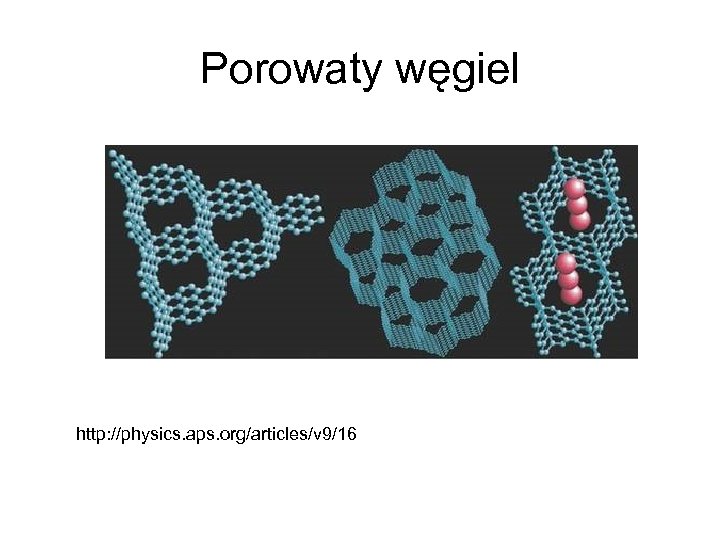 Porowaty węgiel http: //physics. aps. org/articles/v 9/16 
