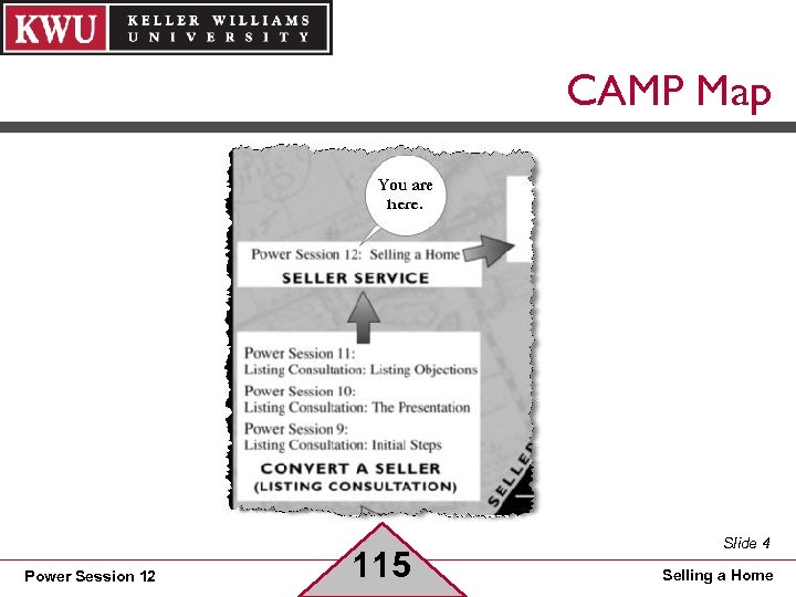 CAMP Map Power Session 12 115 Slide 4 Selling a Home 