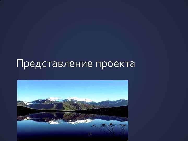 Представление проекта 