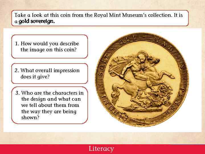 Take a look at this coin from the Royal Mint Museum’s collection. It is