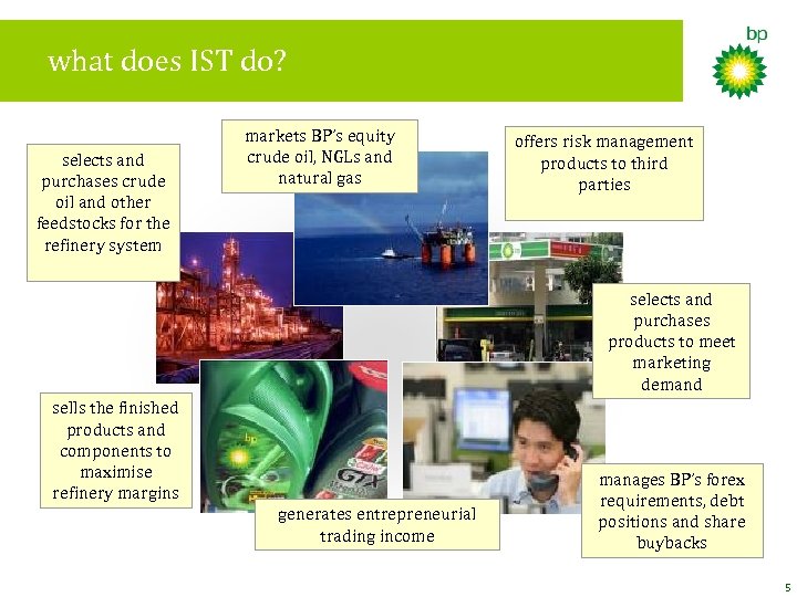 what does IST do? selects and purchases crude oil and other feedstocks for the