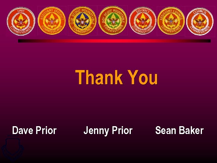 Thank You Dave Prior S US A AI R SC HO OL GRADUATE FO