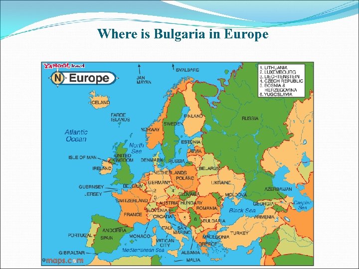 Where is Bulgaria in Europe 