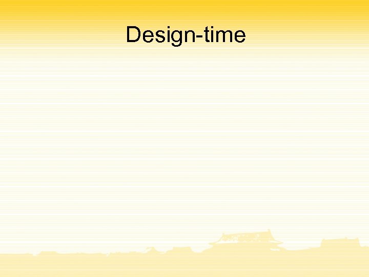 Design-time 