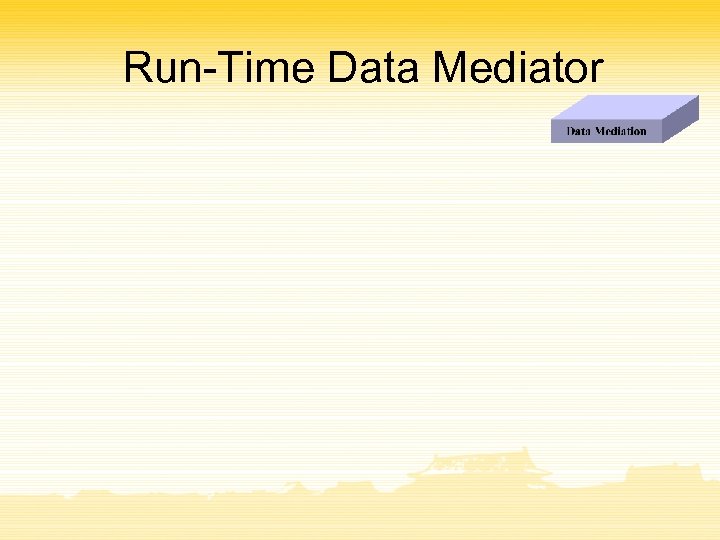 Run-Time Data Mediator 