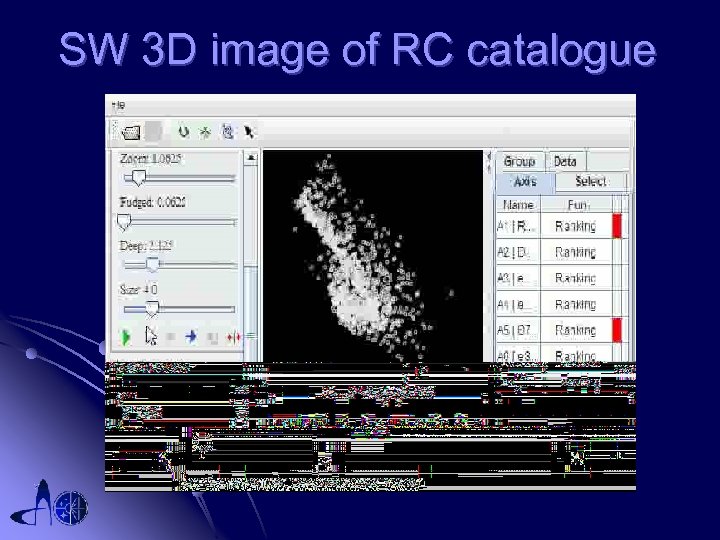 SW 3 D image of RC catalogue 