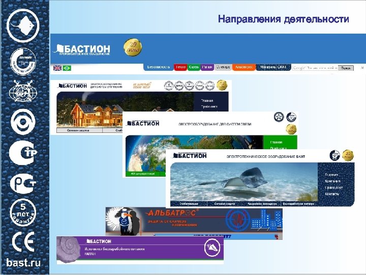 Направления деятельности 