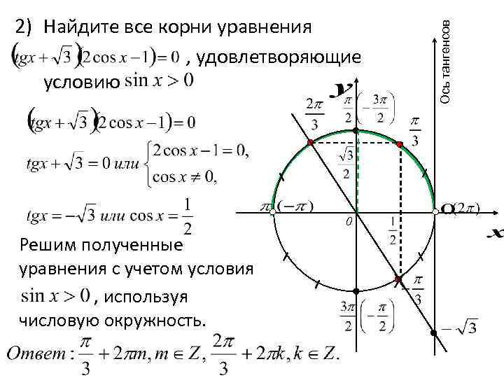 Решите уравнение решение егэ. Методы решения тригонометрических уравнений 11 класс ЕГЭ. Решение уравнений с тангенсом. Решение тригонометрических уравнений ЕГЭ профиль. Решение тригонометрических уравнений с тангенсом.