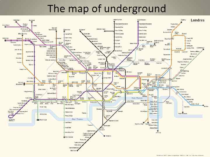 London History London Underground was the first