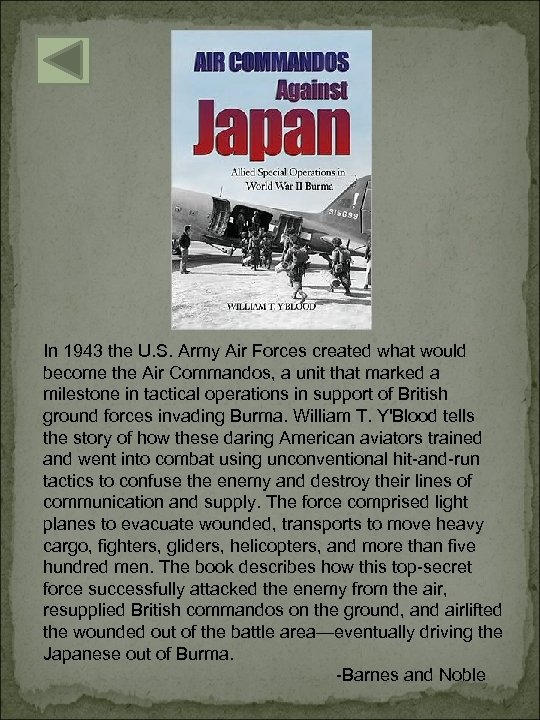 In 1943 the U. S. Army Air Forces created what would become the Air