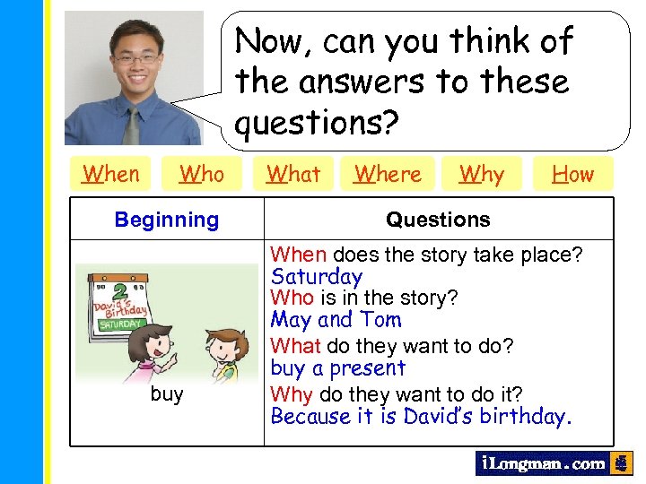 Now, of you think of Thinkcan some 5 W 1 H the answers to