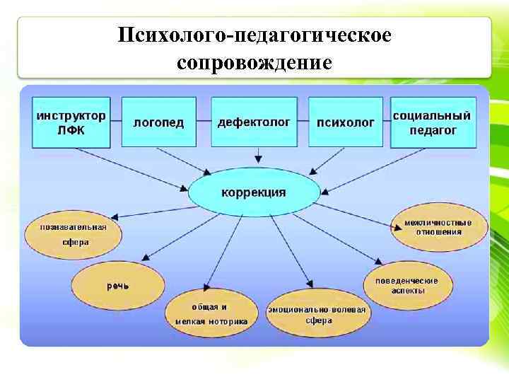 Психолого-педагогическое сопровождение 