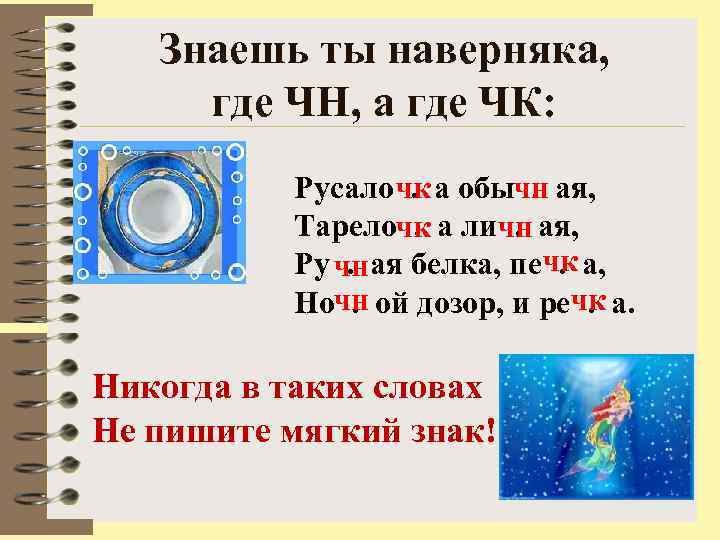 Знаешь ты наверняка, где ЧН, а где ЧК: Русало чк а обычн ая, .