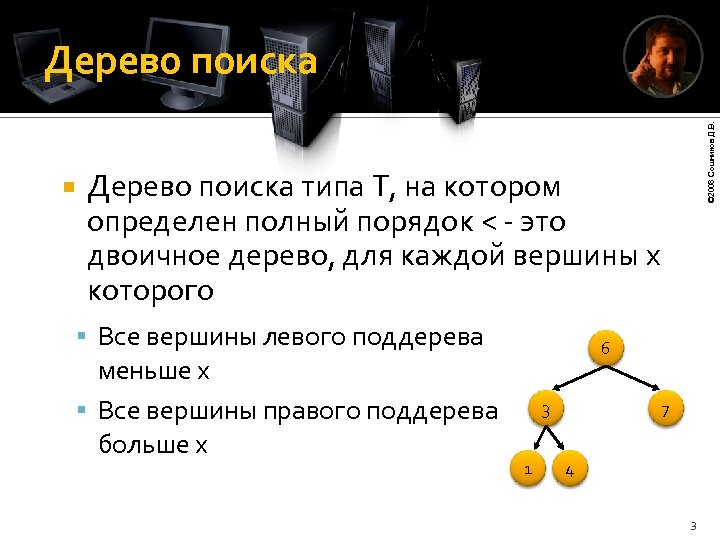  © 2008 Сошников Д. В. Дерево поиска типа T, на котором определен полный