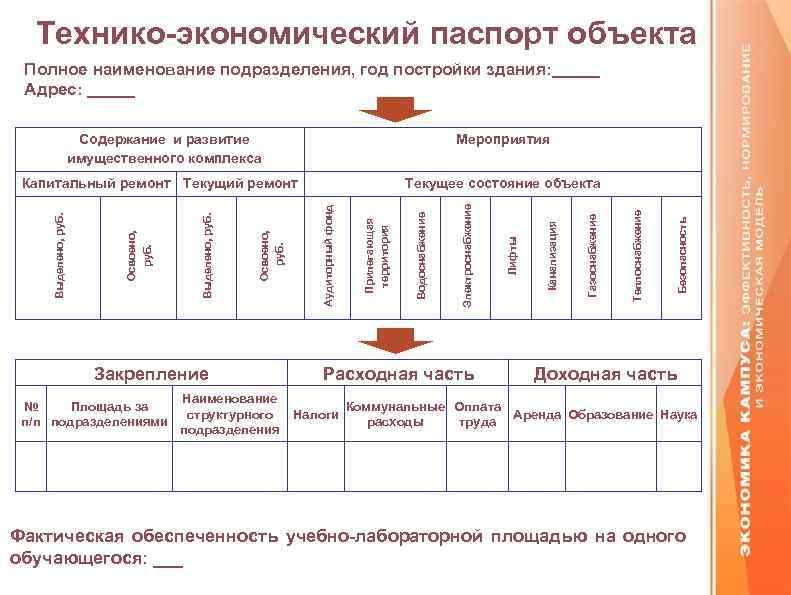 Паспорт предприятия образец