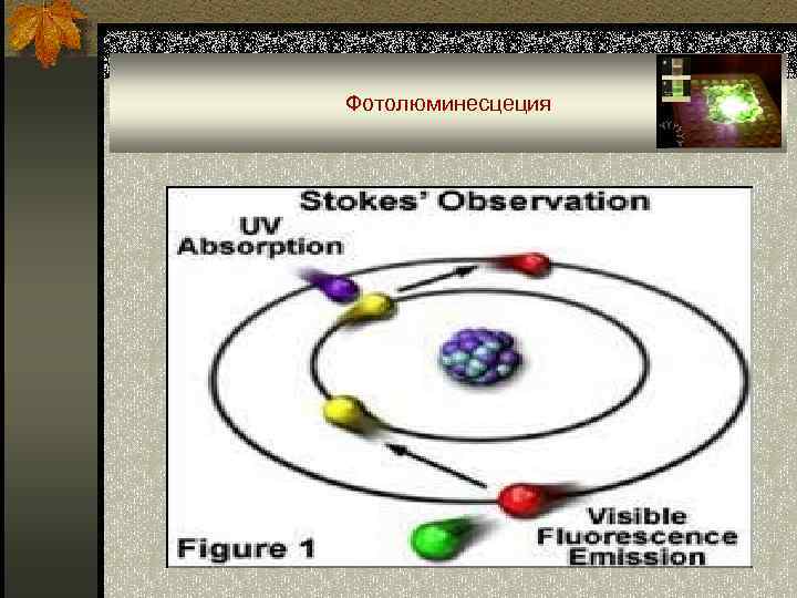 Фотолюминесцеция 