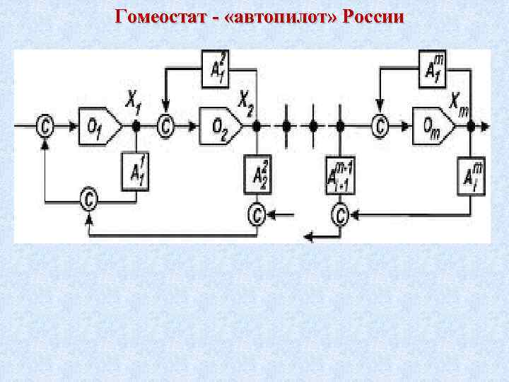 Гомеостат - «автопилот» России 