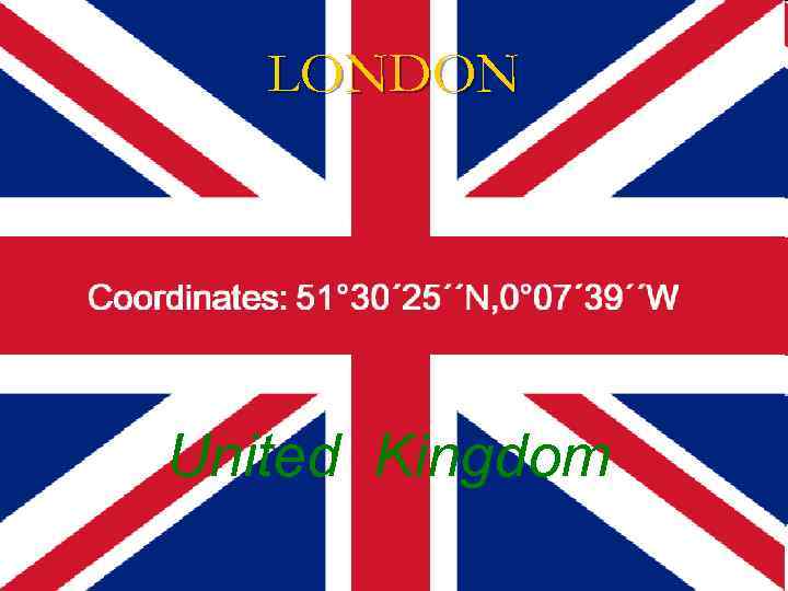 LONDON United Kingdom 