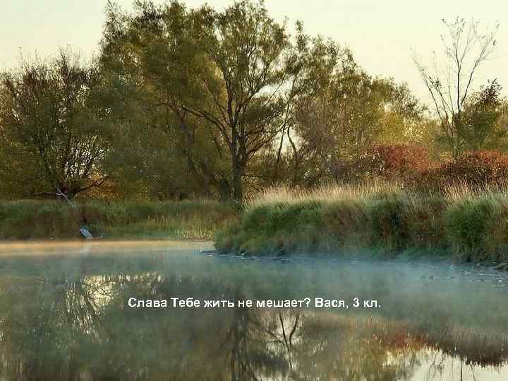 Слава Тебе жить не мешает? Вася, 3 кл. 