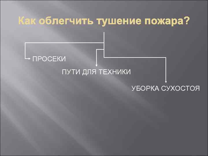 ПРОСЕКИ ПУТИ ДЛЯ ТЕХНИКИ УБОРКА СУХОСТОЯ 