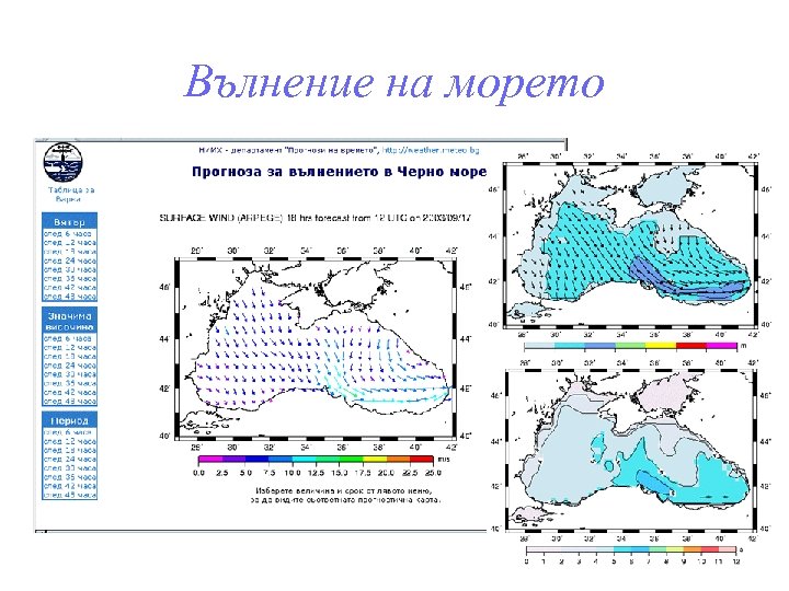 Вълнение на морето 