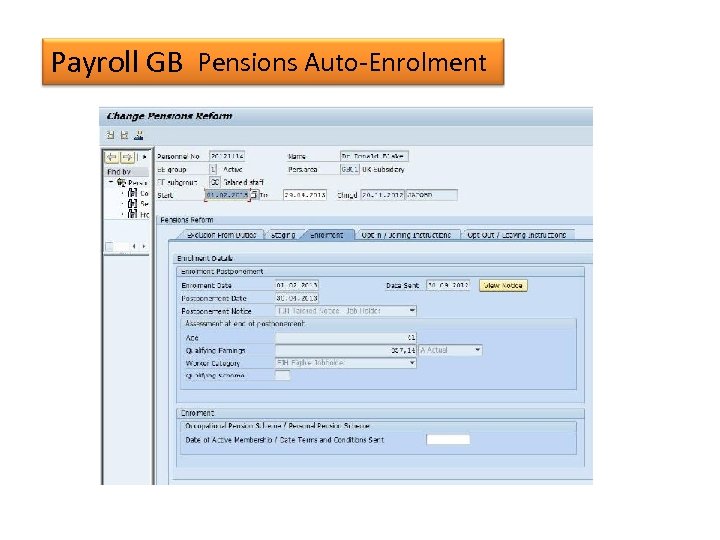 Payroll GB Pensions Auto-Enrolment 