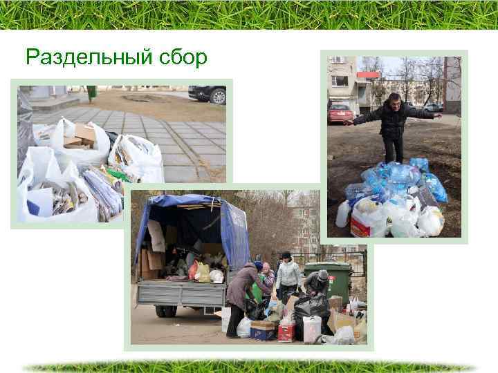 Раздельный сбор 