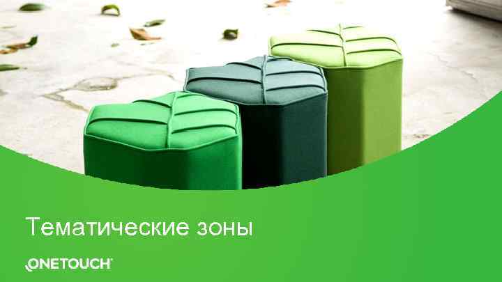 Тематические зоны 