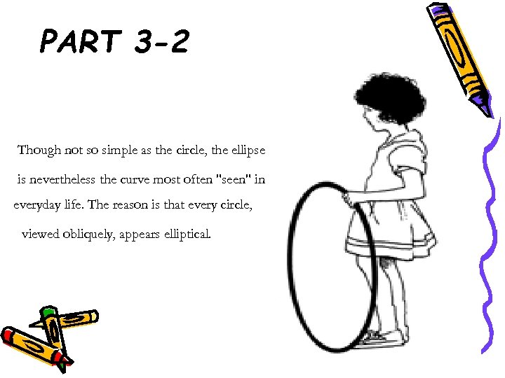 PART 3 -2 Though not so simple as the circle, the ellipse is nevertheless