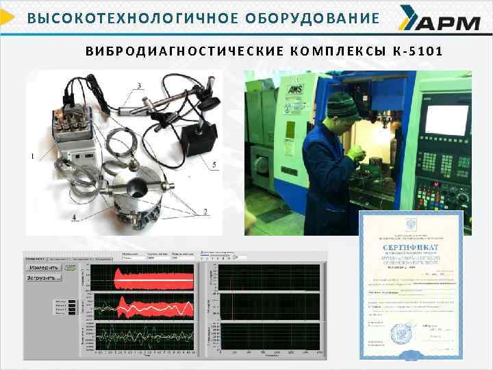 ВЫСОКОТЕХНОЛОГИЧНОЕ ОБОРУДОВАНИЕ ВИБРОДИАГНОСТИЧЕСКИЕ КОМПЛЕКСЫ К-5101 