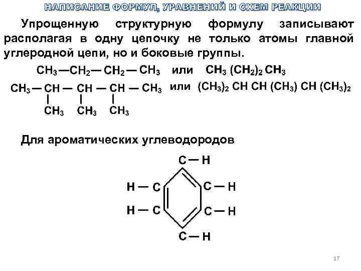 Что такое схема реакции