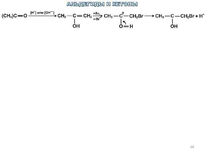 АЛЬДЕГИДЫ И КЕТОНЫ 14 