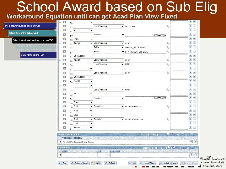 School Award based on Sub Elig Workaround Equation until can get Acad Plan View