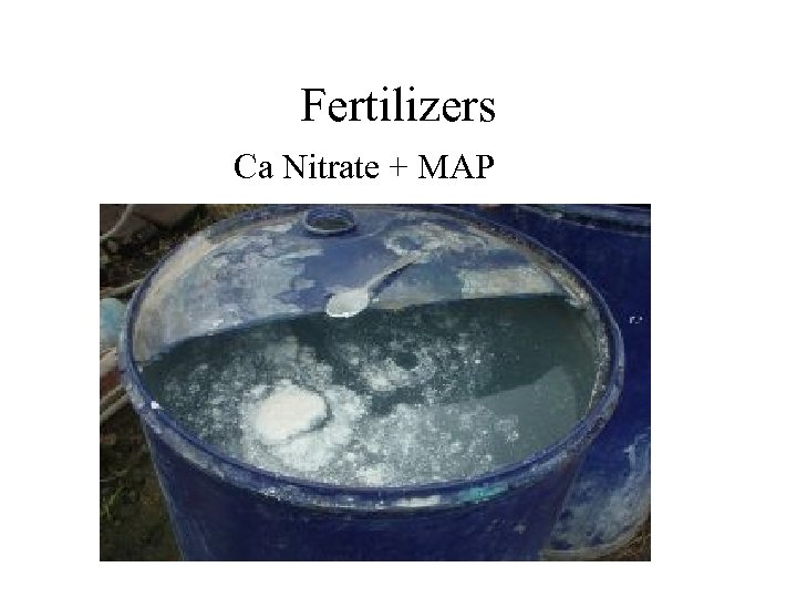 Fertilizers Ca Nitrate + MAP 