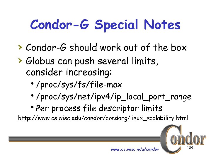 Condor-G Special Notes › Condor-G should work out of the box › Globus can