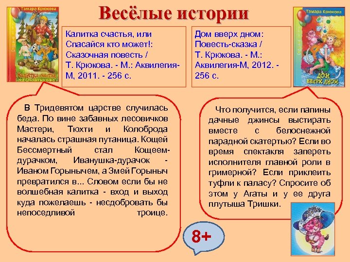 Весёлые истории Калитка счастья, или Дом вверх дном: Спасайся кто может!: Повесть-сказка / Сказочная