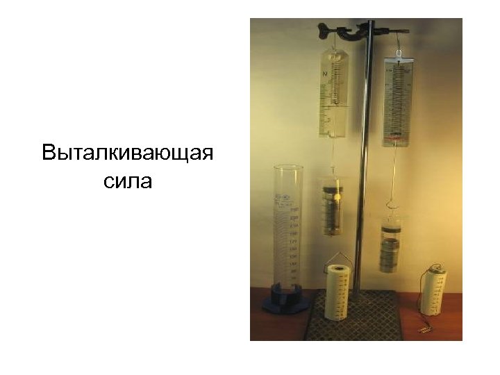 Выталкивающая сила 